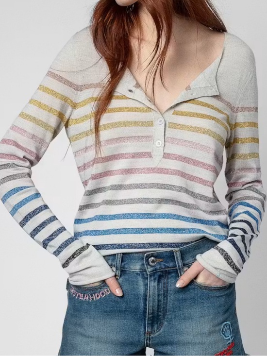 Zadig & Voltaire Sweaters - Zadig & Voltaire Lurex Hila sweater